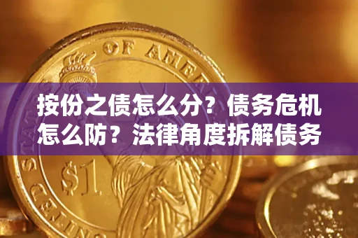 济南按份之债怎么分？债务危机怎么防？法律角度拆解债务分配与风险自保指南