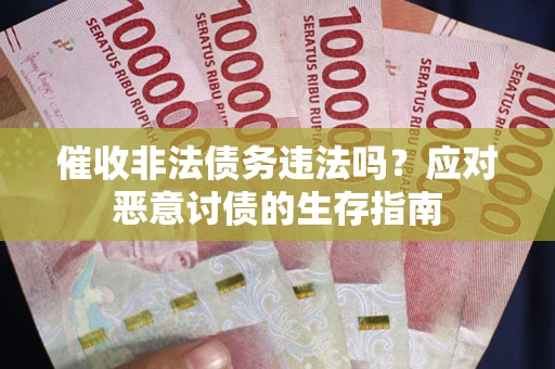 济南催收非法债务违法吗？应对恶意讨债的生存指南