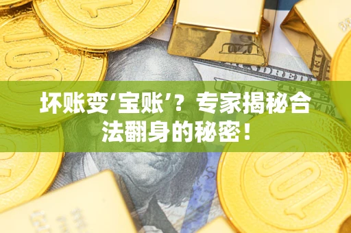 济南坏账变‘宝账’？专家揭秘合法翻身的秘密！