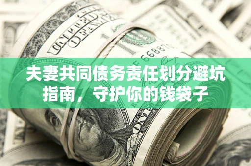 济南夫妻共同债务责任划分避坑指南，守护你的钱袋子